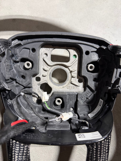 2015-2026+ Audi SQ3/SQ5/SQ7/SQ8 Carbon Fiber Steering Wheel - IN STOCK - AutoLEDTech.com