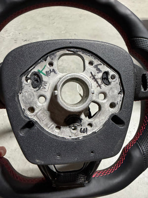 2015-2026+ Audi SQ3/SQ5/SQ7/SQ8 Carbon Fiber Steering Wheel - IN STOCK - AutoLEDTech.com