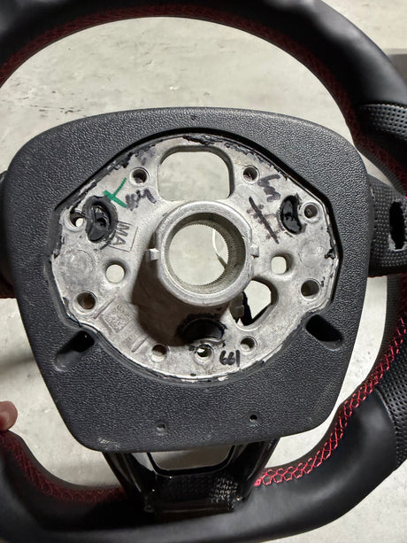 2015-2026+ Audi SQ3/SQ5/SQ7/SQ8 Carbon Fiber Steering Wheel - IN STOCK - AutoLEDTech.com