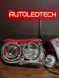 2005-2010 Chrysler 300C/SRT RGBW Flow Series Halo Headlights