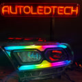 2021-2023+ Dodge Durango RGBW Flow Series LED DRL Prebuilt Headlights