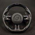 2015-2023 Ford Mustang Custom Carbon Fiber Steering Wheel w/ LED RPM Display