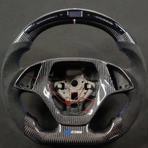 2014-2023 C7 Corvette Carbon Fiber Steering Wheel w/ LED RPM Display
