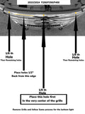 2023-2024+ Ford Super Duty F250 F350 LED Grill Accent Lights Kit | XL XLT KR Lariat Platinum Limited