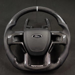 2015-2020 Ford Raptor F150 Custom Carbon Fiber Steering Wheel