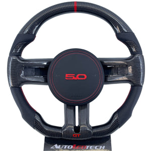 2010-2014 Ford Mustang Carbon Fiber Steering Wheel