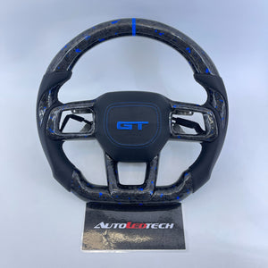 2024+ Mustang S650 Carbon Fiber Steering Wheel