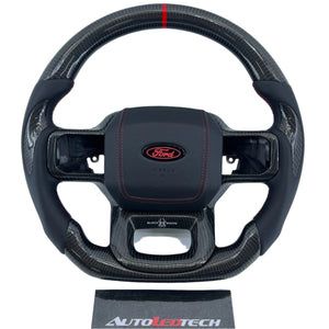 2023-2025+ Ford Super Duty F250 Custom Carbon Fiber Steering Wheel