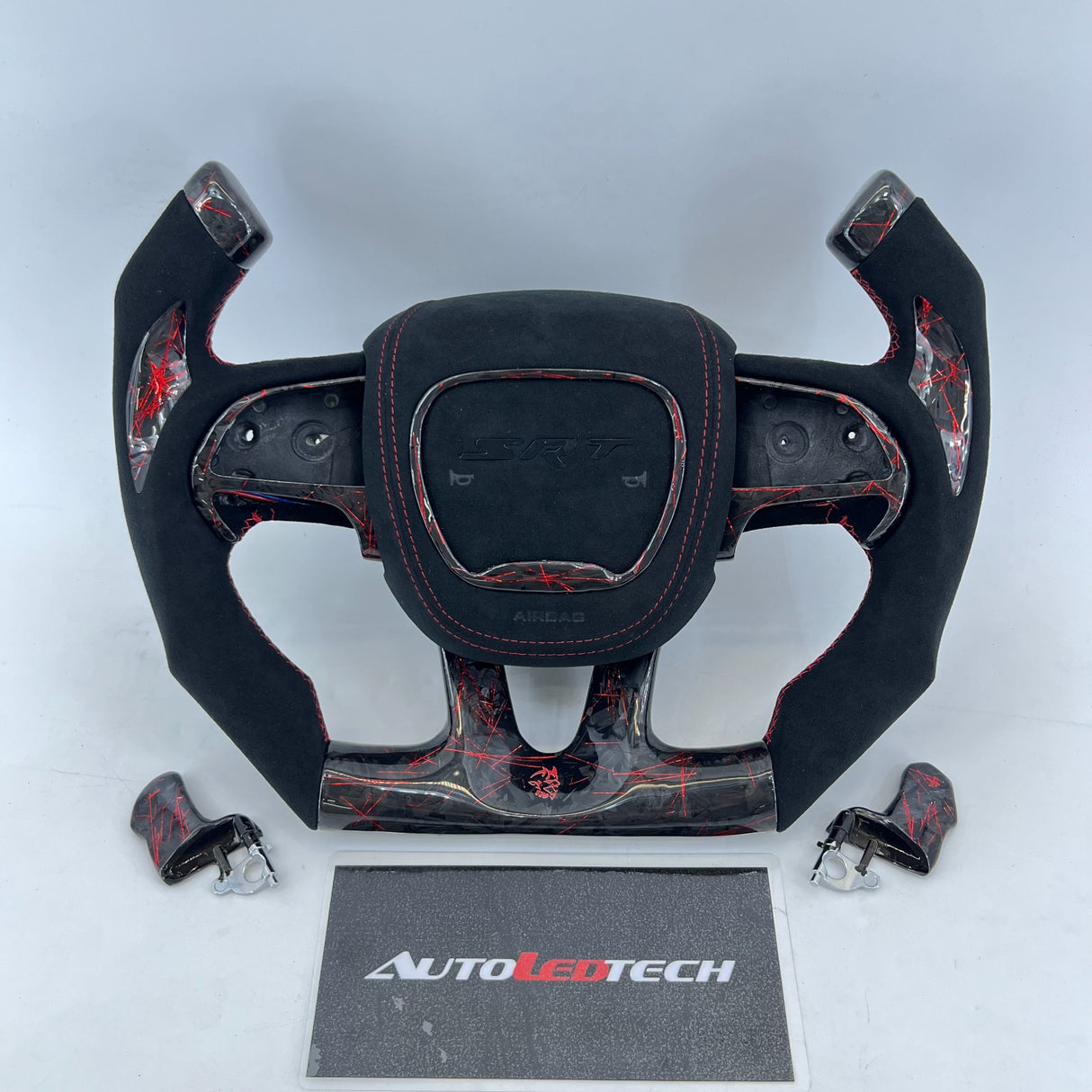 2015+ Dodge Charger Challenger Durango Custom Carbon Fiber Steering Wheel