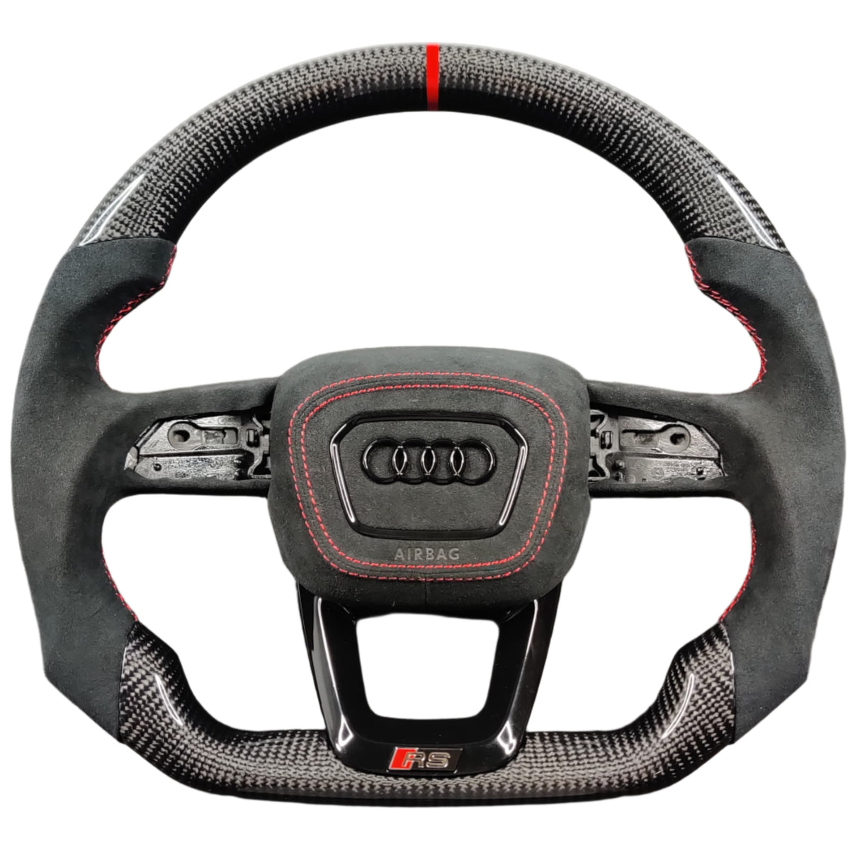 2015-2024 Audi Q3/Q5/Q7/Q8 Custom Carbon Fiber Steering Wheel