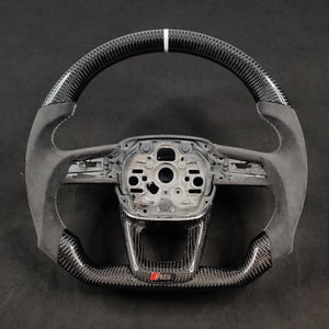 2015-2024 Audi Q3/Q5/Q7/Q8 Custom Carbon Fiber Steering Wheel