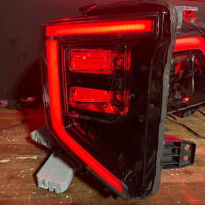 2022-2025+ GMC Sierra 1500 RGBW Flow Series LED DRL Headlights