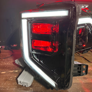 2022-2025+ GMC Sierra 1500 RGBW Flow Series LED DRL Headlights