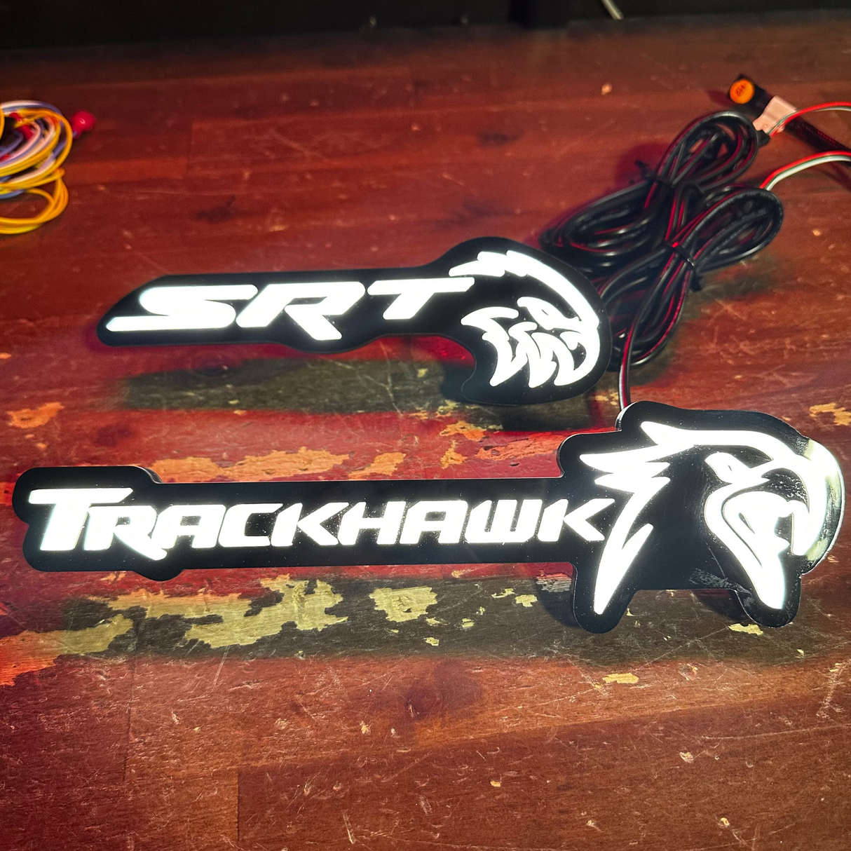 Jeep Trackhawk RGBW Flow Series LED Grill Emblem