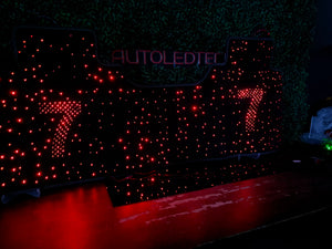 RGBW LED Starlight Floor Mats Lights Kit (400 Stars)