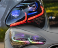 2017-2022 Kia Stinger RGBW Color-Chasing LED DRL Board Kit LED headlight kit AutoLEDTech Oracle Lighting Trendz Flow Series RGBHaloKits OneUpLighting Morimoto