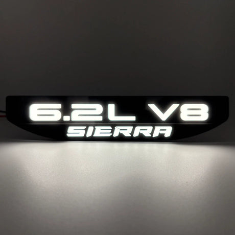 2019-2026 GMC Sierra 1500 Illuminated Fender Badge - AutoLEDTech.com