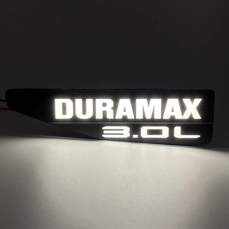 2021-2027 GMC Yukon Illuminated Fender Badge - AutoLEDTech.com