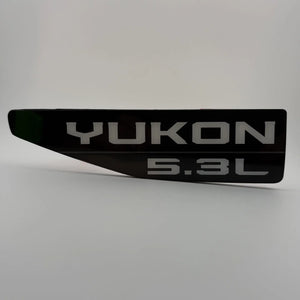 2021-2027 GMC Yukon Illuminated Fender Badge - AutoLEDTech.com