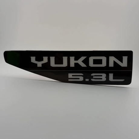 2021-2027 GMC Yukon Illuminated Fender Badge - AutoLEDTech.com