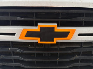 2020-2027 Chevy Silverado HD White/Amber Illuminated Bowtie Emblem