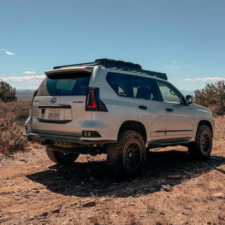 2010-2023 Lexus GX460 Red Smoked LED Flush Mount Tail Lights - AutoLEDTech.com