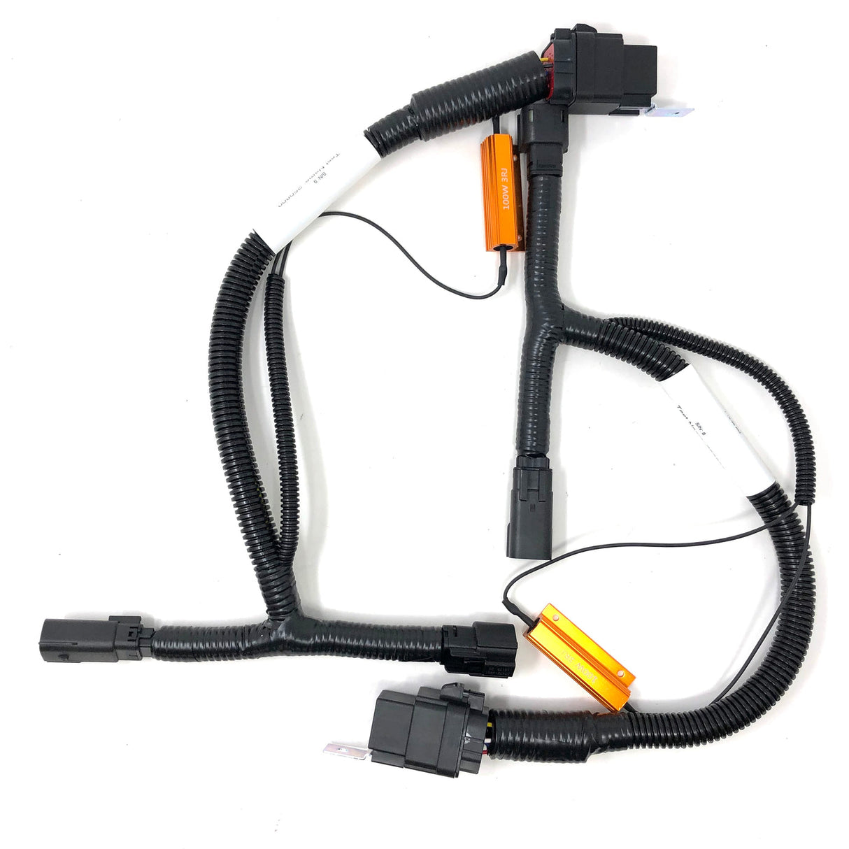 2020-2023 Chevy Silverado HD 2500 LED Headlight Conversion Harness Kit (Pair)