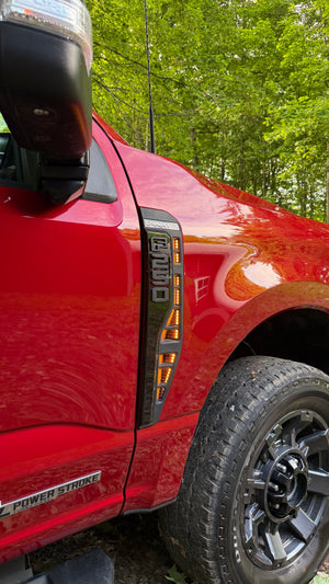 2023-2027 SUPERDUTY SWITCHBACK PRO™ FENDER VENT LIGHTING KIT - AutoLEDTech.com