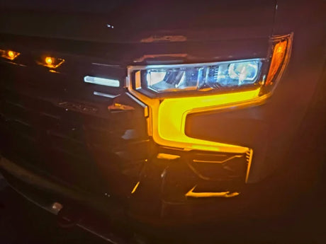 2022-2026 Chevy Silverado 1500 Amber DRL Headlight Harness Kit - AutoLEDTech.com