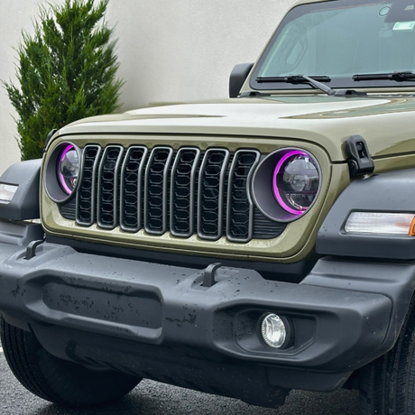 2018-2026+ Jeep Wrangler/Gladiator JL JT RGBW LED DRL Board Kit - AutoLEDTech.com