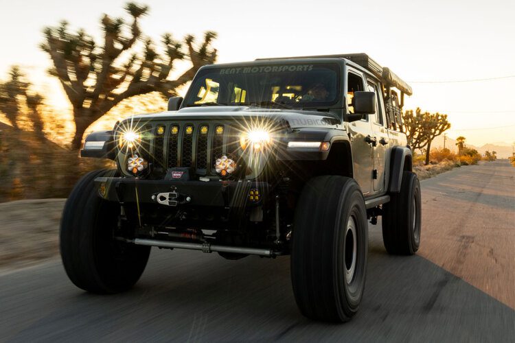 2018-2025 Jeep Wrangler Gladiator JL JT DOT LP6 LED Headlight Kit - Baja Designs