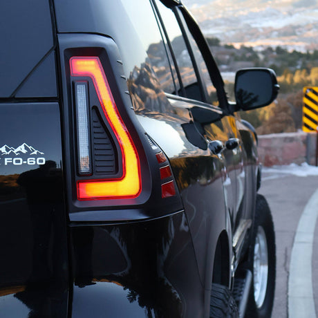 2010-2023 Lexus GX460 Red Smoked LED Flush Mount Tail Lights - AutoLEDTech.com