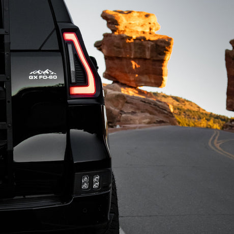 2010-2023 Lexus GX460 Red Smoked LED Flush Mount Tail Lights - AutoLEDTech.com