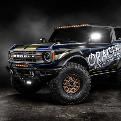Ford Bronco ORACLE Roof LED Light Bar amber clearance lights - AutoLEDTech.com