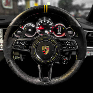 2011-2016 Porsche 991.1 981 718 958.1 970 Custom Carbon Fiber Steering Wheel