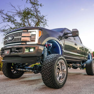 White or RGBW LED Fender Well Arch Lights Kit
