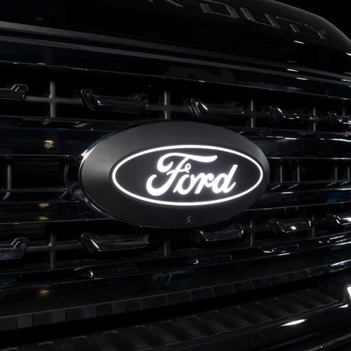 2017-2024+ Ford F250 Super Duty Illuminated LED Ford Grill Emblem Logo - ANIMATED STARTUP
