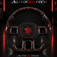 2012-2018 Dodge Ram Custom Carbon Fiber Steering Wheel - AutoLEDTech.com