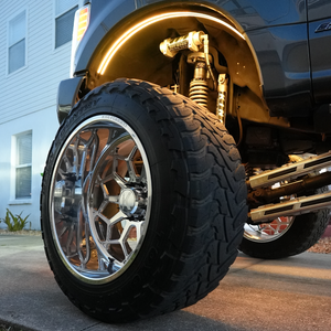 White or RGBW LED Fender Well Arch Lights Kit