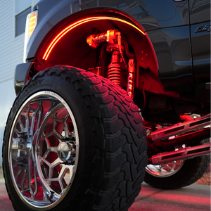 White or RGBW LED Fender Well Arch Lights Kit