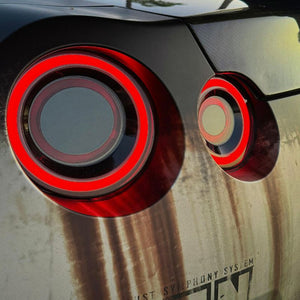 2008-2024 Nissan GTR R35 RGB Flow Smoked LED Tail Lights
