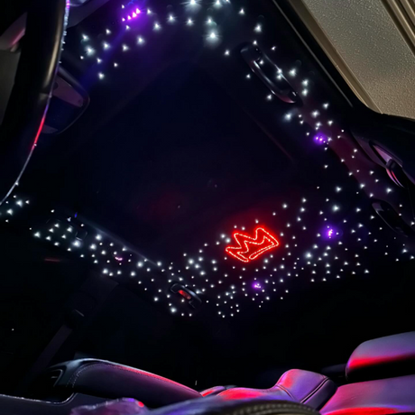 RGBW LED SHOOTING STAR Starlight Headliner Roof 10W Kit (550 1100 Stars)