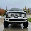 6"-22" Universal ANIMATED SEQUENTIAL SWITCHBACK White/Amber LED DRL Grill Accent Lights Bar Kit