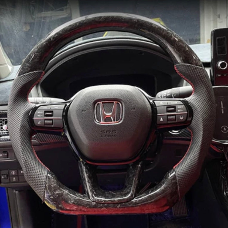 2022+ Honda Civic Custom Carbon Fiber Steering Wheel