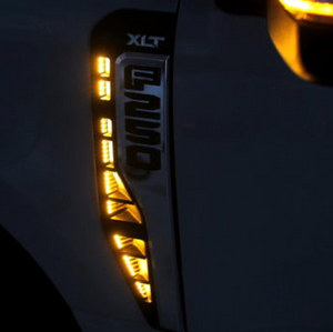2023-2027 SUPERDUTY SWITCHBACK PRO™ FENDER VENT LIGHTING KIT - AutoLEDTech.com