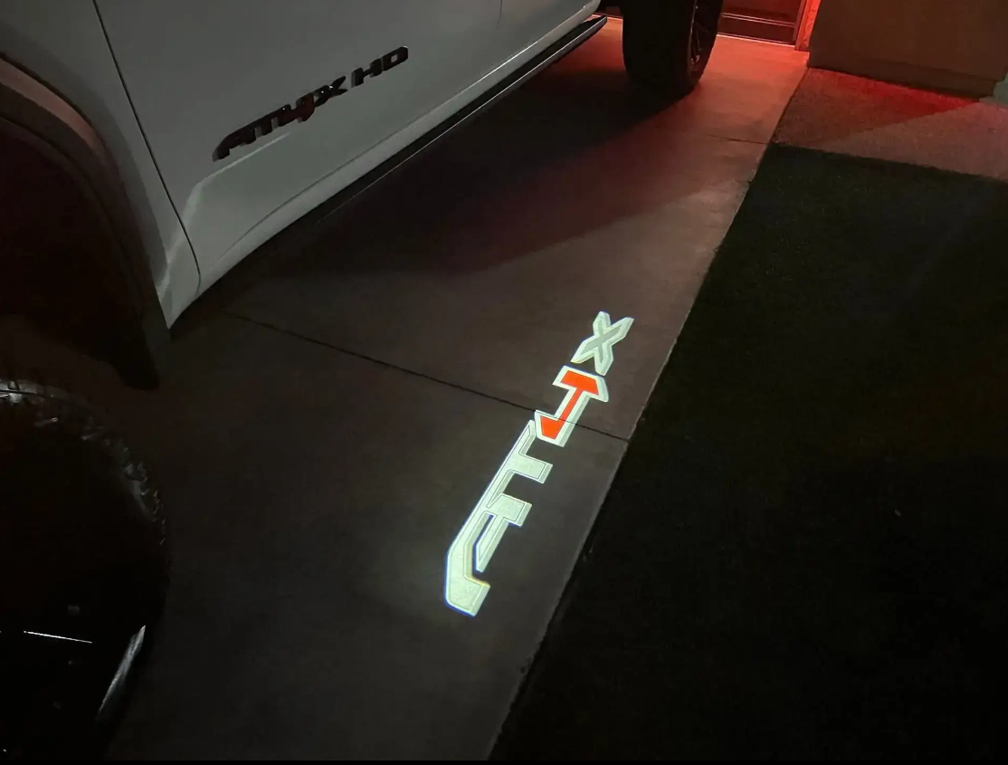 GMC AT4X Puddle Lights - AutoLEDTech.com