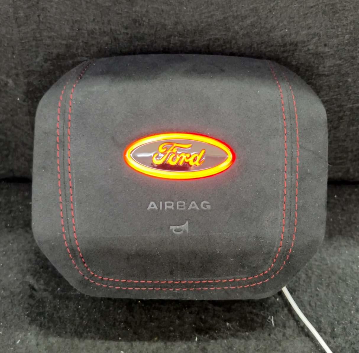 Ford F150 Super Duty RGB LED Custom Airbag Cover - AutoLEDTech.com