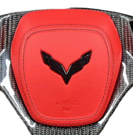 2020-2027+ Chevy C8 Corvette Custom Airbag Cover - AutoLEDTech.com