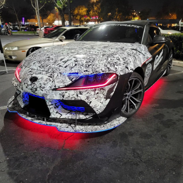 2019-2025+ Toyota Supra RGBW +A LED DRL Boards