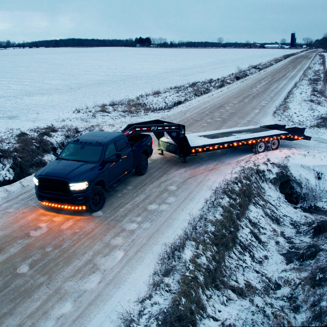 LED Trailer Accent Running Lights Kit
